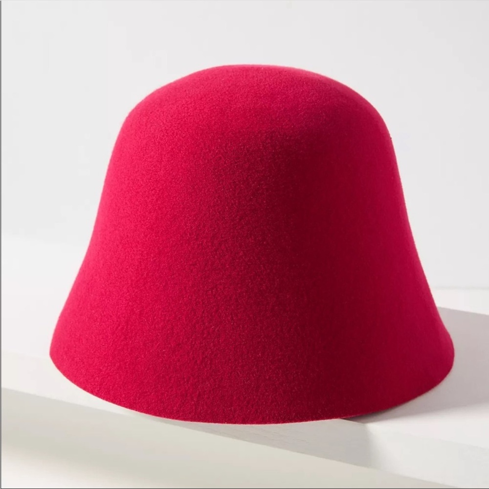 Anthropologie wool bucket hat